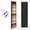 Black-36 Compartment, variant on Double side 36 Compartment Vinyl Roll Holder with Door Hooks Strap Black Vinyl Roll Storage Organizer with 1 Vinyl Roll Holder, 2 Door Hooks and 1 Hanging Strap for Door ,Closer, Wall