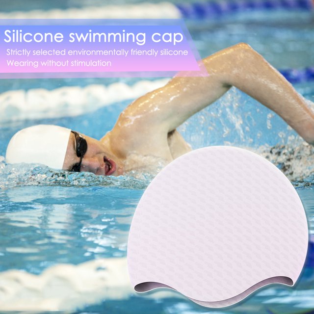 Gorro de natación de playa de silicona Cómodo gorro de surf unisex Antideslizante para deportes acuáticos