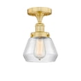 thumbnail image 4 of Innovations Lighting - Fulton - 1 Light Semi-Flush Mount In Industrial, 4 of 7