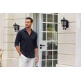 thumbnail image 4 of COOFANDY Men's Long Sleeve Button Down Shirts Stretchy Business Casual Shirt, 4 of 6