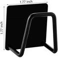 thumbnail image 4 of Soporte de esponja autoadhesivo de 2 piezas - Negro Xemadio WRMH-545, 4 of 8
