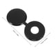 thumbnail image 2 of Luxshiny 200Ud Protectores De Agujeros De Tornillo Plásticos Para Reparación En Muebles Y Armarios, 2 of 8