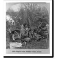 thumbnail image 2 of Historic Framed Print, Stop for lunch, Malamut Indians, Alaska, 17-7/8" x 21-7/8", 2 of 9