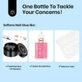 thumbnail image 4 of Removedor de pegamento para uñas Beetles 20 ml sin acetona con herramienta, 4 of 8
