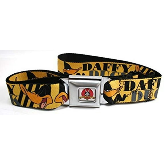 Daffy Duck W face Close-up Seatbelt Belt