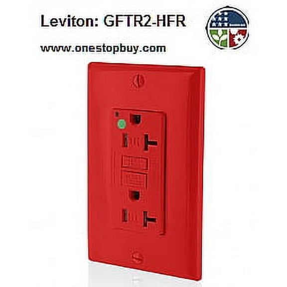 Leviton GFTR2-HFR 20A NAFTA HG TR GFCI