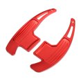 thumbnail image 1 of Cubierta de paleta de cambio de volante para Ford Mustang 2015-2021, aleación de aluminio, color rojo (juego de 2), 1 of 1