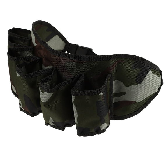 Raindrops  Oxford Cloth Drink Belt Beer Waist Holder 6 Travel Camouflage
