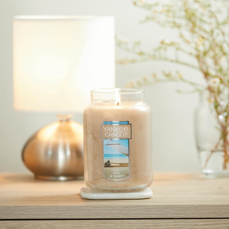 Yankee Candle, Large Jar Candle, 22 oz, Sun & Sand¬Æ - Walmart.com