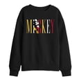 thumbnail image 1 of Disney Boys/Girls Mickey Mouse Multicolour Name Sweatshirt, 1 of 4