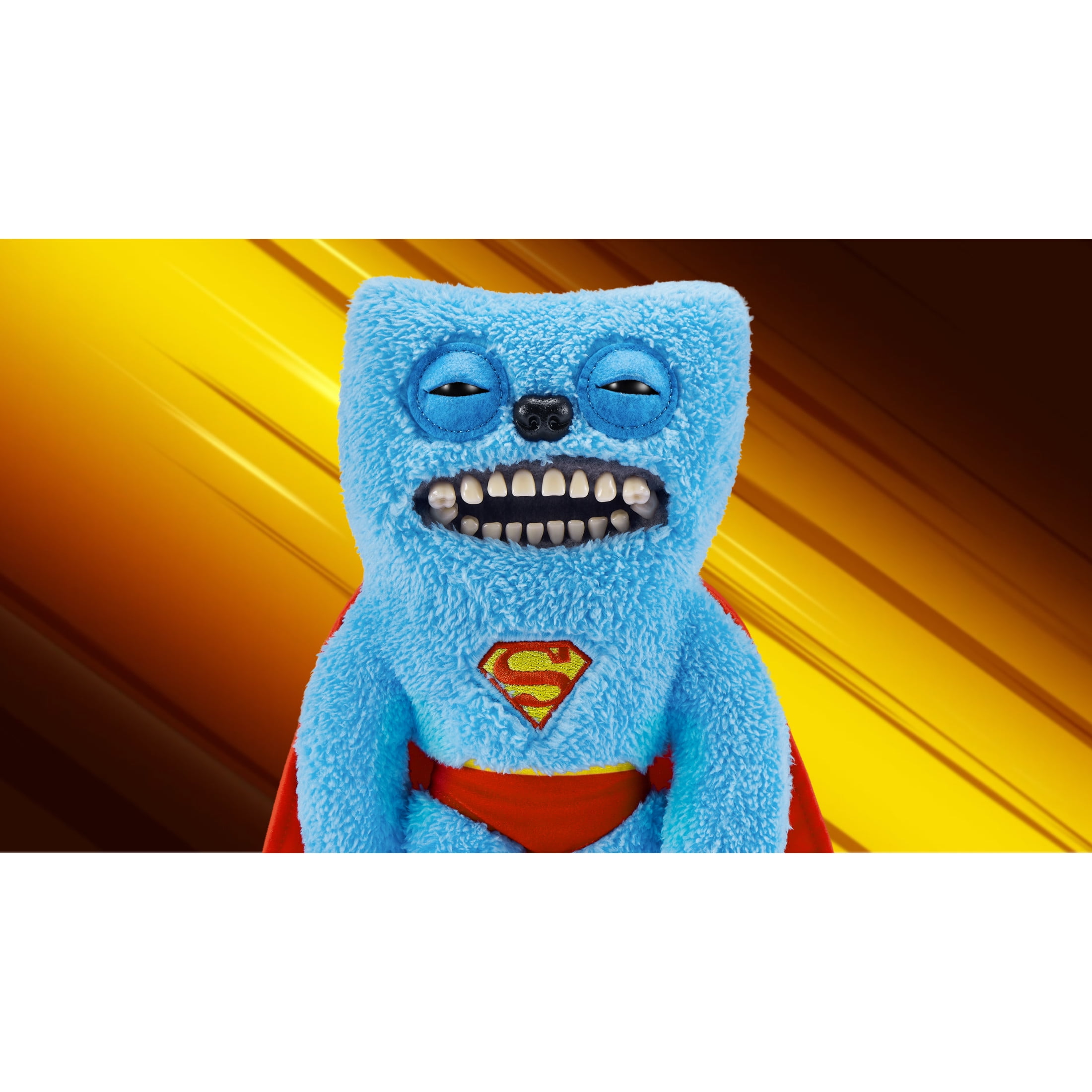 Fuggler x DC 9 inch DC Comics (Superman), Funny Ugly Monster Soft Plush Collectible Toy by ZURU