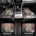 thumbnail image 6 of Daiia Elephant in Smoke Printed Car Floor Mats Set of 4, Durable Non Slip Auto Floor Carpet, Car Interior Carpets Proof Foot Pads Anti-Slip Cushion Automoetive Accessories, 6 of 6