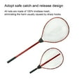 thumbnail image 1 of serony Filets de Pêche de Débarquement Canne Télescopique Accs Pliable Résistant à l'Usure Outils Légers Extérieur Extensible Alliage d'Aluminium Pêcheur Rouge, 1 of 9