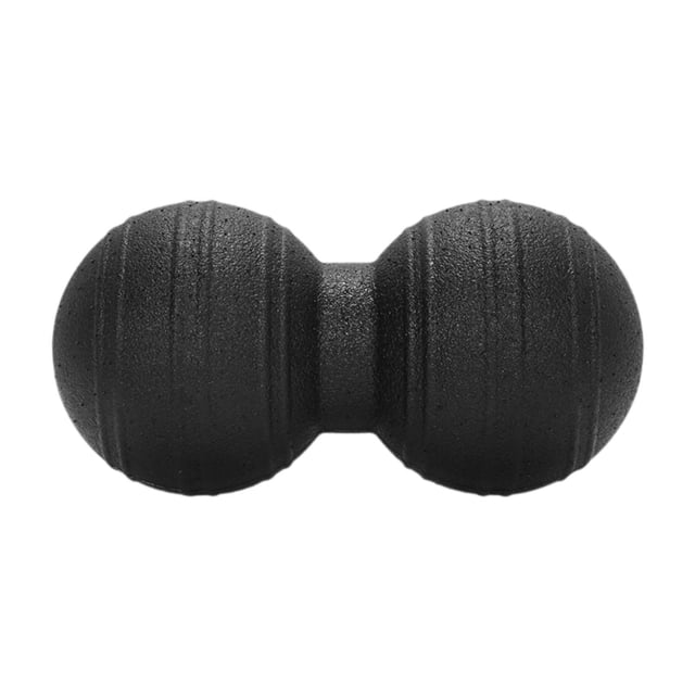 Equipo de bola de Bola de fascia manual para de tejido profundo pierna interior Negro