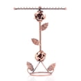 thumbnail image 1 of Minnieouse Estante de Metal para collar de rosas, anillo, pulsera, exhibición, soporte de almacenamiento de joyería, bandeja, vitrina, decoración de Ropa, zapatos y accesorios Miscelánea Bronce Minnieouse AP017784-01, 1 of 6