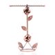 thumbnail image 1 of Estante de Metal Sonducket para collar de rosas con 64 ganchos color bronce, 1 of 6