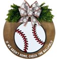 thumbnail image 5 of Baseball Welcome Door Sign Decor,for Front Door Baseball Sign Spring Home Welcome Sign Decor Gift For Sports Ball Lover, 5 of 5