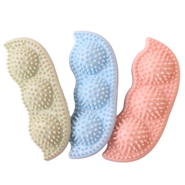 Paquete de 3 juguetes para masticar cachorros, juguetes para cachorros, limpieza de 360° para dientes de mascotas y calmar el dolor de crecimiento de dientes, juguetes para cachorros, perros