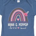 thumbnail image 4 of Inktastic Mimi and PopPop Love Me Rainbow Girls Baby Bodysuit, 4 of 5