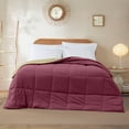 thumbnail image 4 of Modern Threads Reversible Anemone & Wheat All-Season Down Alternative Adult Bed Comforter, King, 4 of 16
