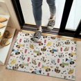 thumbnail image 2 of Rover Cream Dogs Bone Door Rugs,Washable Non Slip Door Mats Indoor,Decorative Door Mats,Entry Mat Indoor for Entrance,Bedroom,Kitchen,Bathroom,20"x32", 2 of 6