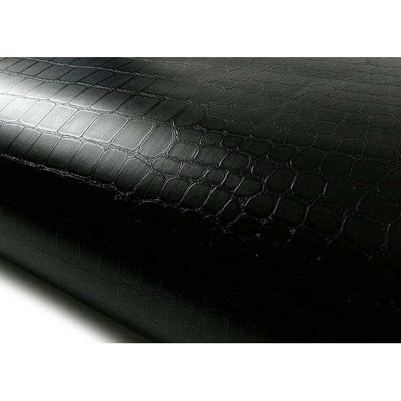 ROSEROSA Peel and Stick PVC Faux Leather Self-Adhesive Wallpaper Covering Counter Top Shelf Liner : 2.00 Feet(W) X 6.56 Feet(L)