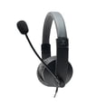thumbnail image 2 of Audífonos Diadema Perfect Choice Loudy USB con micrófono Gris, 2 of 6