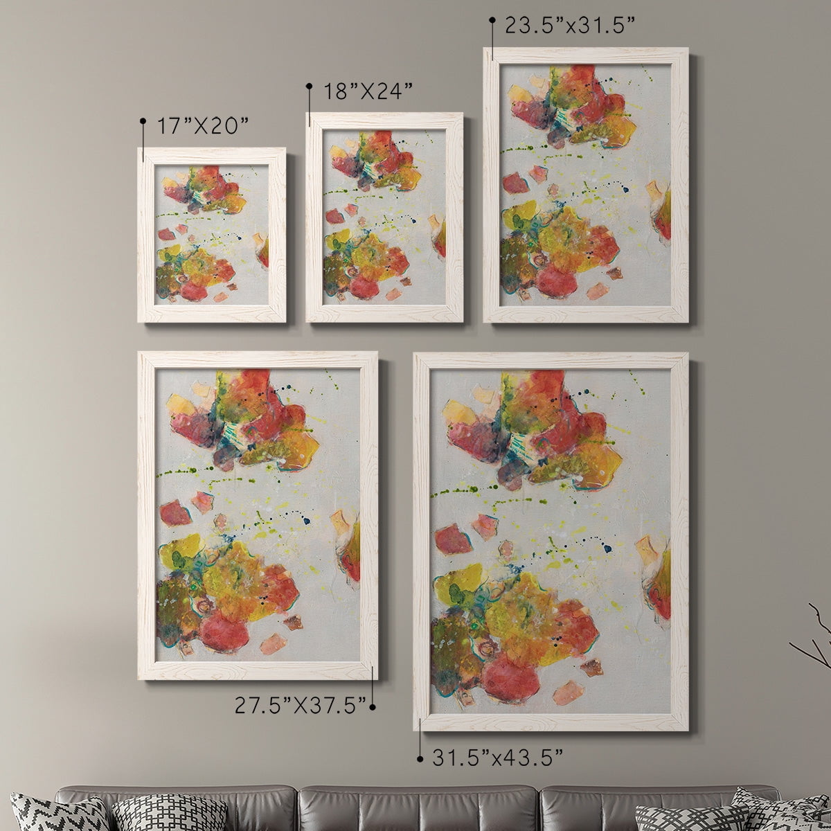 Attracting Love I - Premium Framed Canvas 2 Piece Set - Ready to Hang