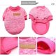 thumbnail image 2 of Ropa para Mascotas ZHCH Abrigo Cálido Clásico para Cachorros de Invierno Rojo Rosado S, 2 of 5