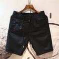thumbnail image 2 of Cargo Shorts Men Shorts Men Athletic Shorts Quick Dry Sweat Shorts Men Chino Cotton Shorts Drawstring High Waisted Elastic Summer Shorts Beach Vacation Shorts with Pockets, 2 of 3