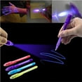 thumbnail image 3 of Invisible Ink Spy Pen With Built In UV Light Magic Marker, 3 of 10
