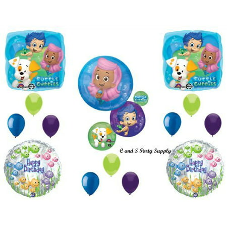 NEW Bubble Guppies XL Birthday Party Balloons Decorations Supplies NEW! by Qualatex by Qualatex