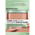 thumbnail image 2 of SHIQI-L‘Oréal Paris Masque Nettoyant Pur-Argile avec 3 Argiles Minérales + Algues Rouges, Exfolie et Affine la Peau Rugueuse, 50 ml, 2 of 4