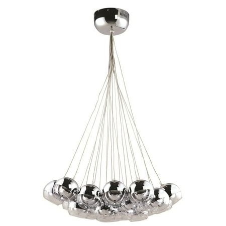 Fine Mod Imports FMI8011-silver Cup Hanging Chandelier- Silver