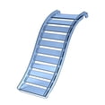 thumbnail image 5 of Kuntesetty Hamster Ladder Anti Slip Habitat Decor for Small Animals Hedgehog Small Pets Blue, 5 of 9