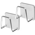 thumbnail image 1 of Torubia 2Pack Sponge Holder for Kitchen Sink, Strong Adhesive Small Sponge Holder Rustproof & Waterproof Kitchen Sink Caddy - Minimal Size Save Sink Space- SUS304 Stainless Steel,Quick Drying, 1 of 6