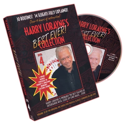 Harry Lorayne's Best Ever Collection Volume 4 by Harry (Best Magic Tricks Ever Performed)
