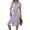 Light Purple, variant on CIENVNSTG Women's Fashion A-Line Summer Dress Casual Flowy Dress for Everyday Wear