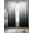 Black, variant on Black White Sheer Curtains 84 Inch Length 2 Panels Set, Modern Geometric Abstract Gradient Striped Voile Window Treatment Rod Pocket Curtains Sheers Drapes for Bedroom/Living Room/Kitchen 52"x84"x2