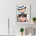 thumbnail image 3 of Kit de pintura de diamantes Boy Detective Ronda completa 5D Resina Rhinestone Cuadro de pared FLhrweasw Nuevo, 3 of 9