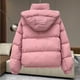 thumbnail image 4 of Ailaofu Womens Heavyweight Puffer Jacket, Warm Winter Coat with Hood, 4 of 4