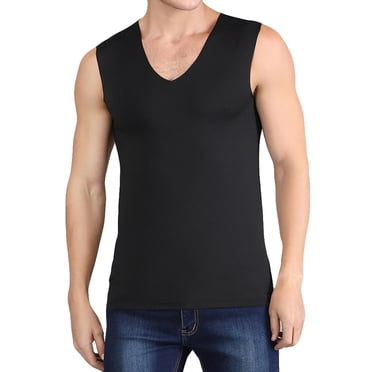 Txeol Offre à Durée Limitée Débardeurs d'Entraînement pour Hommes Été Col en V Sans Manches T-Shirts de Plage Basiques Unis Gilet de Musculation Gym Musculation Chandails D\'entraînement Physique, Gris, TTTTG