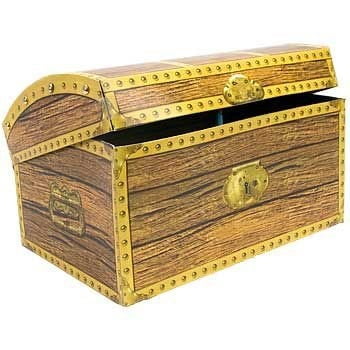 Beistle Home Party Decoration Treasure Chest Box 11 3 4 X 8 Beistle Home Party Decoration Treasure Chest Box 11 3 4