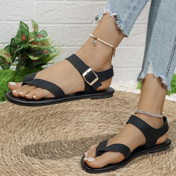 WILLBEST Sandalias Deportivas Para Mujer, Zapatillas Frescas Para Mujer, Suela Suave, Antideslizantes, Planas, Para Playa, Sandalias Para Mujer, Zapatillas Para Mujer 1002