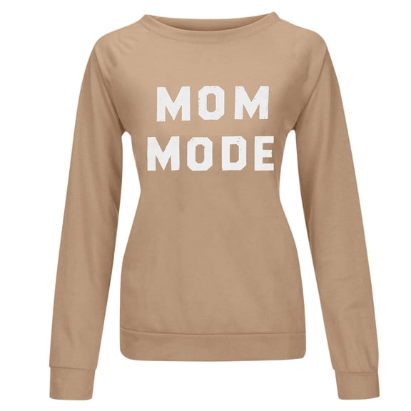 Vedolay Comfort Sweatshirts Womens Oversized Sweatshirts Pullover Long Sleeve Half Zip Hoodies Fall Tops,Khaki S