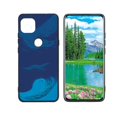 thumbnail image 1 of Blue-Wave-Aesthetic-Artwork-98 Phone Case, Degined for Moto One 5G Ace Case Men Women, Flexible Silicone Shockproof Case for Moto One 5G Ace, 1 of 1