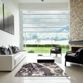 thumbnail image 7 of Ahgly Company Machine Washable Indoor Round Abstract Eggplant Purple Area Rugs, 7' Round, 7 of 7
