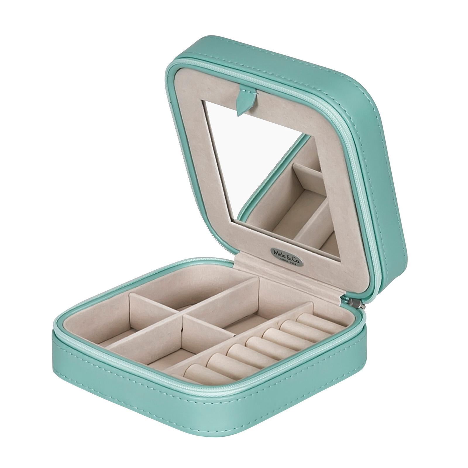 Mele and Co Josette Vegan Leather Travel Jewelry Case