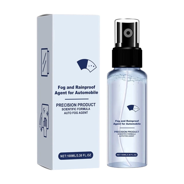 Popular! Car Glass Rain And Anti-fog Agent Car Window Rain And Waterproof Cleaning Car Glass Rain And Anti-fog Spray 100mlClearance