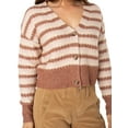 thumbnail image 5 of Celebrity Pink Women's and Women's Plus Boyfriend Cardigan, Sizes XS-3X, 5 of 5